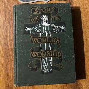 67-(VB) Vintage Book. Collectible.Worlds of Worship.